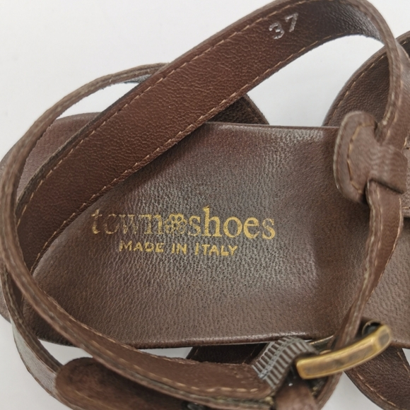 SIZE 6 Townshoes, Made in Italy, Buttery Soft EUC - Picture 2 of 6